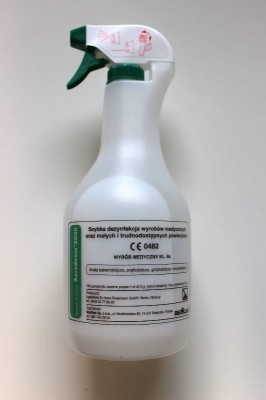 Aerodesin 2000 do szybkiej dezynfekcji powierzchni wyrobów medycznych