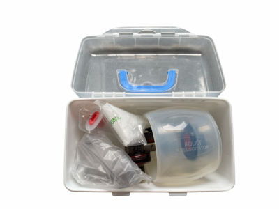 Resuscytator AMBU  silikonowy wielorazowy dla dorosłych w kasecie