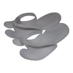 Japonki jednorazowe, klapki klapeczki piankowe kosmetyczne A' 10 par