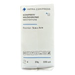 Kompresy włókninowe 5 x 5 cm 30 g 4 W A'100 szt. INTRAMED 