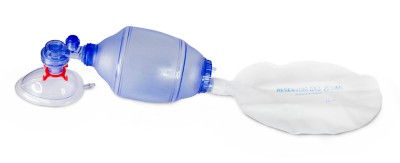 Resuscytator jednorazowy PCV AMBU dla dorosłych 